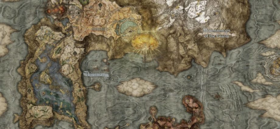 Elden Ring Mappa